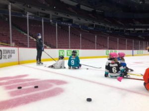 Children's Hockey Camp with Dr. Katie Gaskin katie-gaskin-hockey-camp-2-300×224