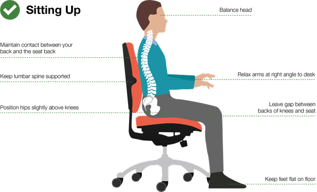 Sitting Posture | Ergonomics | Physiotherapist, Chiropractor