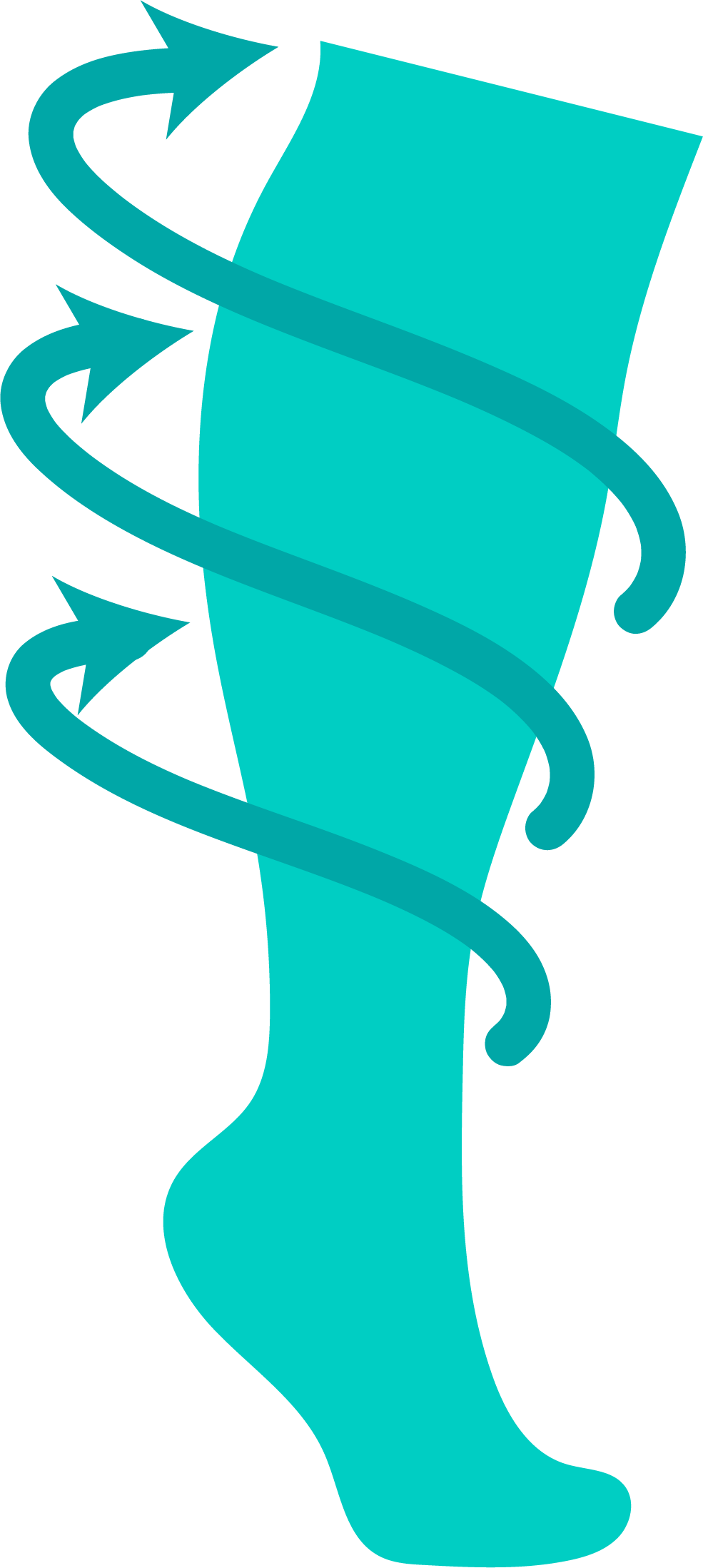 compression hoisery - blue light compression hoisery - blue light