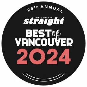 Georgia Straight Best of Vancouver, third place Acupuncture Clinic, 2024